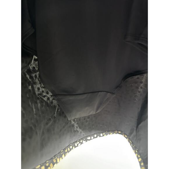 Swimsuits For All Retro Swim Dress Black Gold Foil Tummy Control UPF Plus Sz 22 - Picture 9 of 12